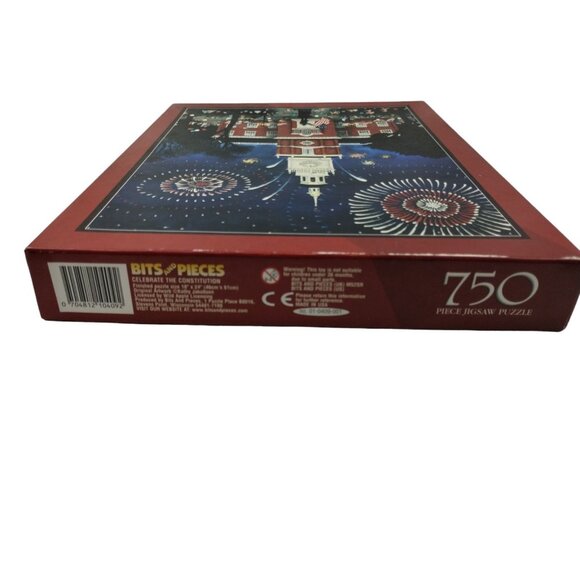 Bits and Pieces Celebrate The Constitution 750 piece Complete Jigsaw Puzzle - Picture 6 of 9
